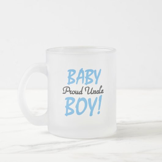 Tasse Givré T-shirts et cadeaux pour bébé Oncle Fiers (Gauche)
