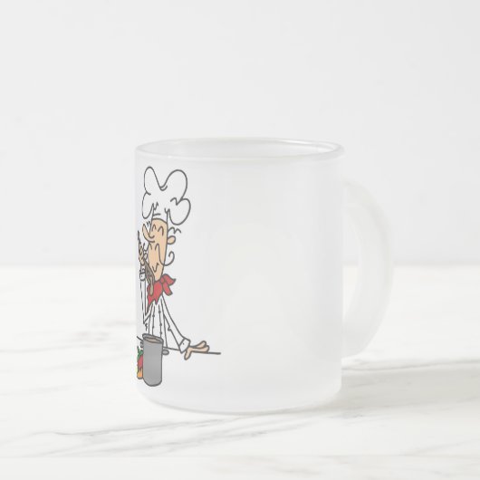 Tasse Givré T-shirts et cadeaux pour chef soupe (Devant droit)