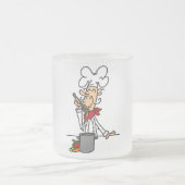 Tasse Givré T-shirts et cadeaux pour chef soupe (Centre)