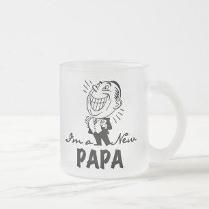 Tasse Givré T-shirts et cadeaux pour papa nouveau souriant