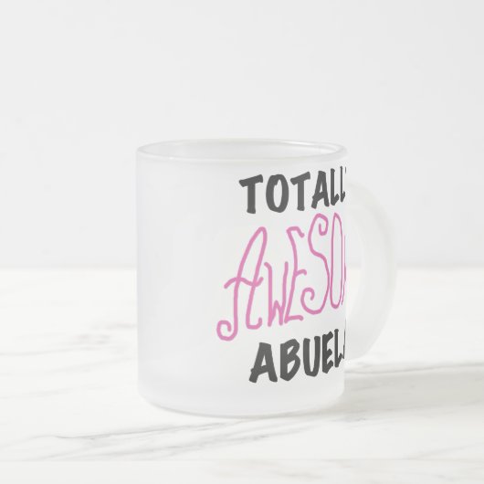 Tasse Givré T-shirts et cadeaux roses totalement (Devant droit)