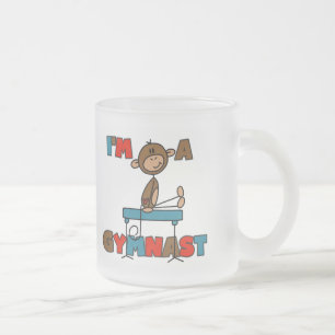 Tasse Givré T-shirts et Cadeaux Singe Je suis un Gymnaste
