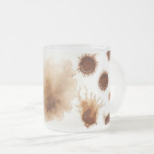 Tasse Givré Taché de café (Devant droit)