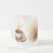 Tasse Givré Taché de café (Devant gauche)