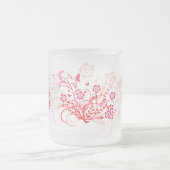 Tasse Givré Tattoo of Flowers (Centre)