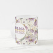 Tasse Givré Taza De Café Watercolor Echinacea Purple & Gold (Devant gauche)