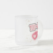 Tasse Givré Taza semitransparente You + Me (Devant droit)