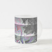 Tasse Givré Techno Bouquet (Devant droit)