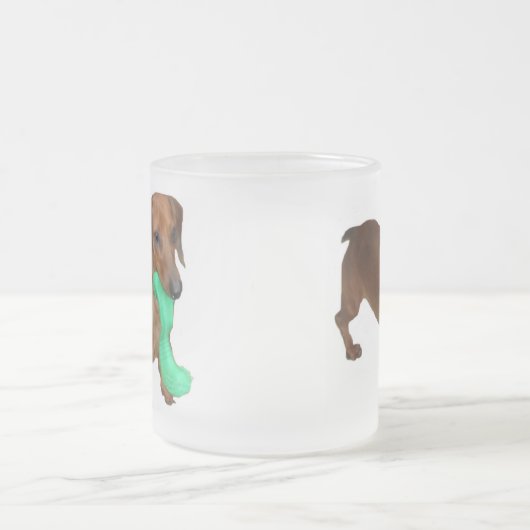 Tasse Givré Teckel miniature (Centre)