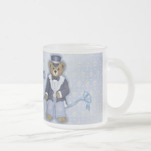 Tasse Givré Teddy Bear Mariage - Personnaliser