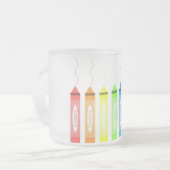 Tasse Givré Temps de coloriage ! (Devant gauche)