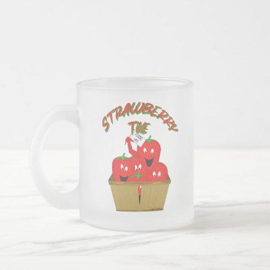 Tasse Givré Temps de la fraise ! (Gauche)