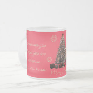 Tasse Givré Tendance Vous Êtes Super Joyeux Noël