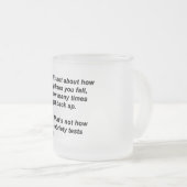 Tasse Givré Test de Sobriété (Devant droit)