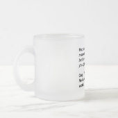Tasse Givré Test de Sobriété (Gauche)