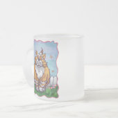 Tasse Givré Tête et queue de chat (Devant gauche)