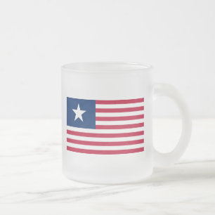 Tasse Givré Texas, Lone Star et Rayures