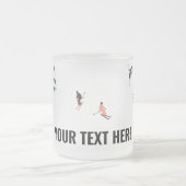 Tasse Givré Texte Personnalisé Ski alpin Ski Ski Ski (Centre)