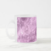 Tasse Givré Texture rose foncé (Gauche)