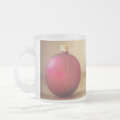Tasse Givré Thème de Noël avec balle de Noël (Gauche)