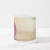 Tasse Givré Thème de Noël avec balle de Noël (Centre)