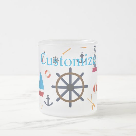 Tasse Givré Thème nautique Thunder_Cove (Centre)