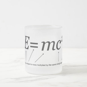 Tasse Givré Théorie d'E=MC2 Einstein de relativité