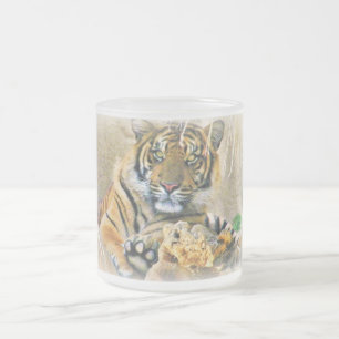 Tasse Givré Tigre, Recherche_