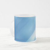 Tasse Givré Topaz bleu (Devant gauche)