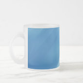 Tasse Givré Topaz bleu (Gauche)