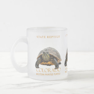 Tasse Givré Tortue peinte occidentale du territoire du Colorad