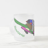 Tasse Givré Tortue volante (Devant gauche)
