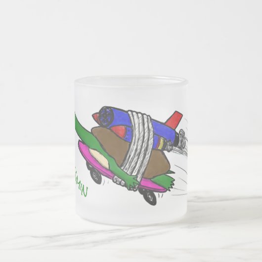 Tasse Givré Tortue volante (Centre)