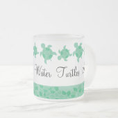 Tasse Givré Tortues mosaïques (Devant droit)