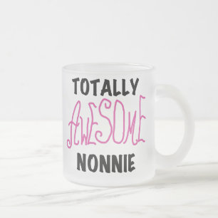 Tasse Givré Totalement génial Nonnie Pink Tshirts et cadeaux