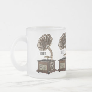 Tasse Givré Tourne-disque dessin animé