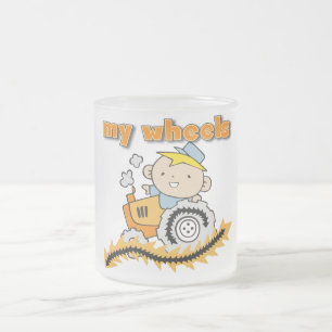 Tasse Givré Tracteur mes T-shirts et cadeaux de roues