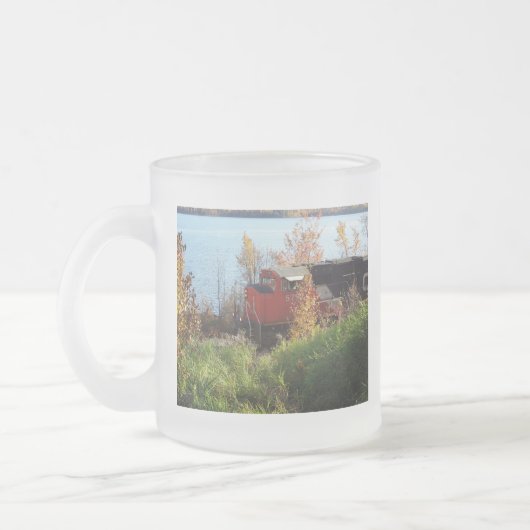 Tasse Givré Train d'automne (Gauche)