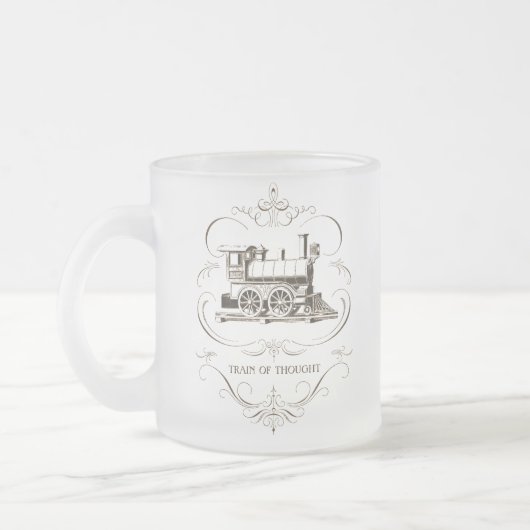 Tasse Givré Train de pensée vintage (Gauche)