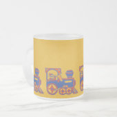 Tasse Givré Train père Noël (Devant gauche)