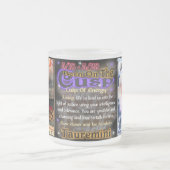 Tasse Givré Tranchant de zodiaque de Gémeaux de Taureau petit (Centre)