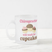 Tasse Givré Travaillera pour le chiroprakteur de petits (Gauche)