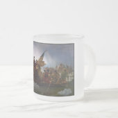 Tasse Givré Traversée du fleuve Delaware, George Washington (Devant droit)