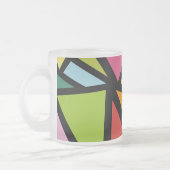 Tasse Givré Triangles colorés motif 3 (Gauche)