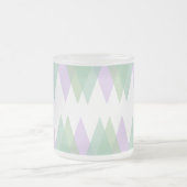 Tasse Givré Triangles vert et lilas (Centre)