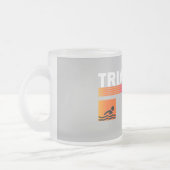Tasse Givré Triathlon : Maîtriser la natation, vélo, courir (Gauche)