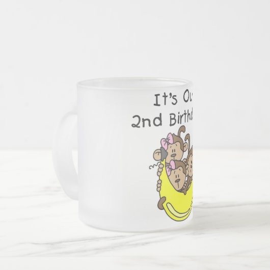 Tasse Givré Triplets 2e - Deux filles et un garçon (Devant gauche)