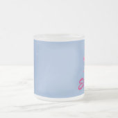 Tasse Givré Trop rose et bleu tropical (Centre)