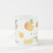 Tasse Givré Tropical Citrus SUMMER Orange lemon Slice (Centre)