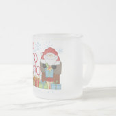 Tasse Givré Tshirts et cadeaux père Noël Ho Ho Ho (Devant droit)